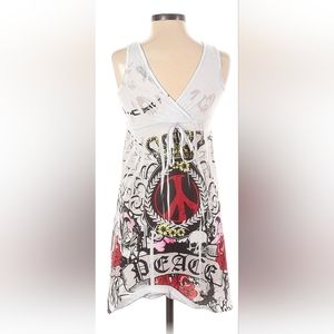 Tattoo Tattoo Peace Dress by Free Spirit